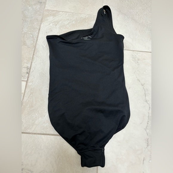 ALBION Black ICON One shoulder One Piece Swim Suit Size M - Picture 4 of 10